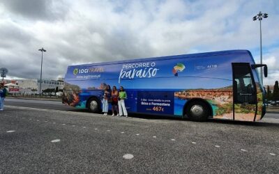 LOGITRAVEL LANZO UNA CAMPAÑA EN MADRID Y PORTUGAL CON UN AUTOBUS PUBLICITARIO COMO VALLA EXTERIOR MÓVIL